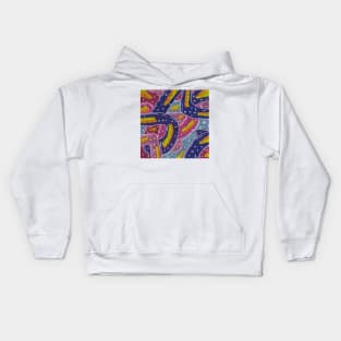 Abstract 5 Kids Hoodie